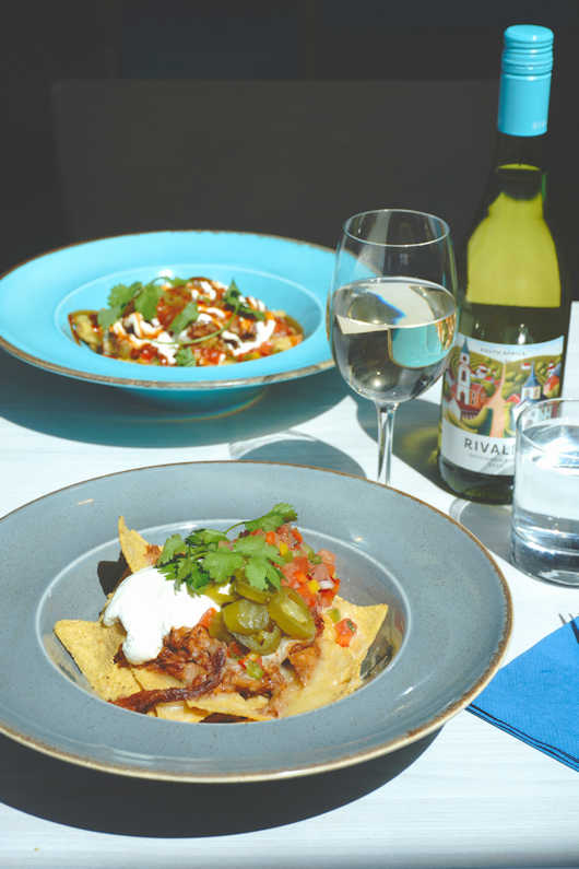 coast restaurant hayle cornwall loaded nachos fries